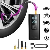 STATIK TireHero - Compressore de compressore d'aria portatile per gonfiare dei pneumatici dell'auto, 150 PSI, pompa elettrica a sfera de dell'aria, pompa de della bicicletta, gonfiabili, tavola da pa