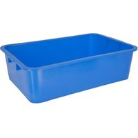 Bac En Plastique Universel 60x40cm Bleu 29,5l - Kerbl