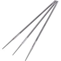 Pack de 3 Limes rondes,affuteuse de chaine tronconneuse,affute chaine tronconneuse(4mm)