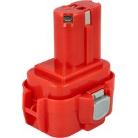 EXTENSILO Batterie compatible avec Makita 6207DWDE, 6226D, 6222DWE, 6226DWBE, 6226DW, 6222D, 6207D, 6222DE outil électrique (3300 mAh, NiMH, 9,6 V)