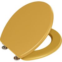 Wenko Prima WC-Sitz Gelb Senf MDF