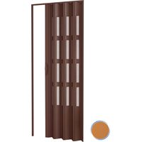 Porte accordéon pliante intérieure en kit – Verre PVC – Dimensions 82x220 cm – Montage rapide et facile – Pour espaces confinés – Pinto