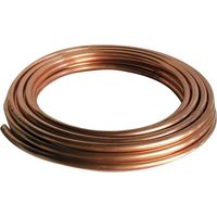 Tubo in rame cotto rotolo da 20 metri misura 15x1 kme - kme