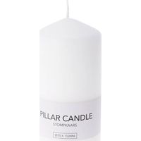 Candela Cilindrica home styling collection bianco 15 cm