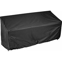 Protective cover for a 2-seater garden bench