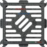 CADITOIA IN GHISA 'PLUVIA LIGHT' PLUVIA LIGHT - 30 x 30 - Kg 5,3