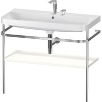 Duravit Happy D.2 Plus c-shaped Set avec console métallique,