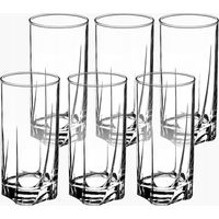KADAX Trinkgläser aus hochwertigem Glas, 6er Set, Wassergläser, hoch, 380ml