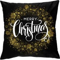 FUNDA DE ALMOHADA 3D 47 "N" BLACK