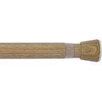 Barre Extensible Multi-usage à Pression Sans Perçage, Bois, ø2,8 - 2,5 X 70 - 120 Cm