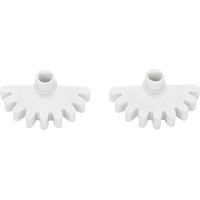 2 pièces Mini Split AC Grille engrenage pièce renforcée 9319292014 climatiseur chauffage blanc.