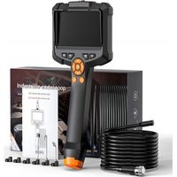 Endoscoop Inspectiecamera met Dubbele Lens en LED Verlichting - 4,3” IPS Scherm - Waterdicht IP67 - 1080P HD Buiscamera - 1 m - Voor Auto, Riool en Huisinspectie