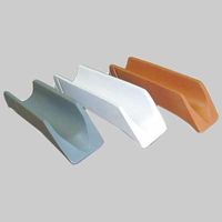 GOCCIOLATOIO APERTO IN MARMORES - Rosso 27 x 8