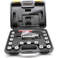 15 STÜCKE ER32 Spannzangen Sets, Metall MT3 ER32 M12 Spannzangenfutter für CNC Fräsen Drehmaschine