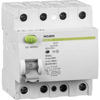 Noark Ex9L-N 4P 40A 100mA Differenzschutzschalter weiß
