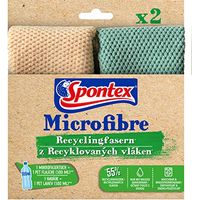 Reinigungstücher Spontex microfibre recyclingfasern superabsorbierend waschbar