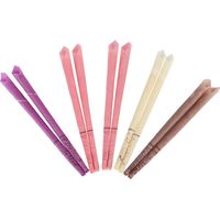 10 bougies auriculaires pour massage relaxant SPA, nettoyage des oreilles et aromathérapie, avec bouchons d'oreilles inclus