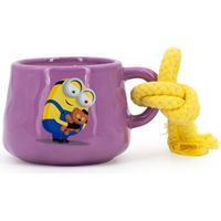 Bougie parfumée Minions dans une tasse en céramique, parfum floral fruité