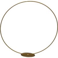 Vimin Box Cerchio Oro su Pedistallo D 25 Cm