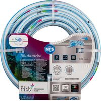 FITT NTS MARINE 5/8" 50m, Tubo per Nautica adatto a Barche Darsene Porti Piscine e Impianti Sportivi. Robusto per Uso anche con Acqua Marina