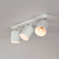 Deckenstrahler Weiß 3 flmg E27 Wohnzimmer