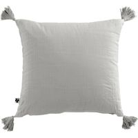 Coussin dehoussable gaze de coton Nuage 40 cm