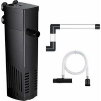 Filtro interno per acquario, pompe e filtri per acquari d'acqua dolce o salata, acquari per tartarughe, da 20 a 40 litri