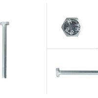 Sechskantschrauben Verzinkt M10 x 100 mm - 50 Stück