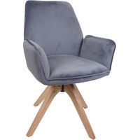 Chaise de salle à manger HWC-G67, chaise de table à manger, chaise de cuisine, chaise avec accoudoir