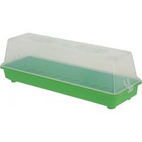 Mini serre non chauffante en plastique rigide 58 x 19 x 19 cm