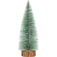 Albero di Natale artificiale con figura decorativa