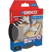 ANTISDRUCCIOLO GEKO STRISICA 19X610 MM 5 PZ NERO