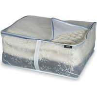 Boîte de rangement pour couvertures en PEVA 55×45×25 cm semi-transparente imperméable – DOMO LIVING