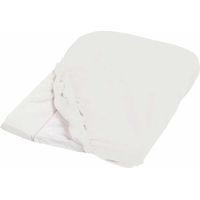 Housse de matelas à langer CANDIDE éponge 50 x 75 cm Blanc
