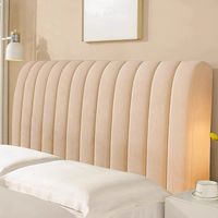 Housse de tête de lit en velours cristal, 200 cm, protection renforcée matelassée, coussin moelleux, convient aux lits doubles, kaki.