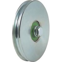 120mm round groove wheel with 8mm groove for cable grooved wheel for gate