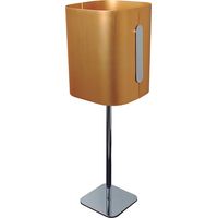 Elegance Tischleuchte 1xe14 l.16,5xb.16,5xh.16,5xh.51cm gold/chrom