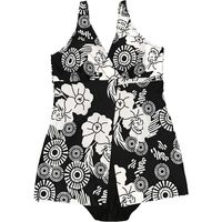 Maillot de bain bikini sexy grande taille à motif floral, une pièce, pour l'été.