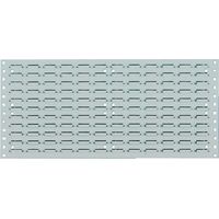 Placa visualización etiqueta 495x457 mm gris RAL 7035