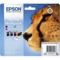 Epson Multipack 4 colori T0715 Cartuccia d'Inchiostro