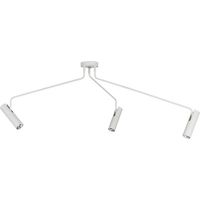 Lampada da soffitto spot bianca a 3 luci