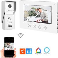 Video-Türsprechanlage - KYF - Verkabelt - WLAN-verbunden - 7'' Touchscreen - 2 Drähte