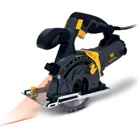 Scie circulaire BUZZSAW D42 – Moteur axial 800W – Profondeur de coupe 42mm – Précision laser pour coupes nettes et précises – Broszio Tools