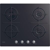 Candy CVG6B Einbaukochfeld / 59 cm / Gas / 4 Brenner / schwarz