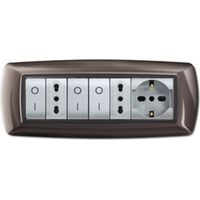PLACCA LIFE LIVING PLAST ALLUMINIO NOTTE 7P