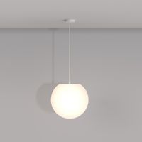 Maytoni Erda Plafonnier extérieur globe blanc E27 IP54