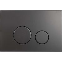 RAYBRO Betätigungsplatte CORTADO 65 Gun Metal für Geberit Spülkästen UP320, UP100, JomoTech, REZI Systems