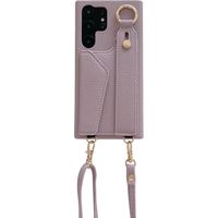 Étui pour Samsung Galaxy S23 avec bandoulière et porte-cartes