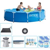 Intex Piscina con estructura Redonda - 305x76 cm - 8-piezas SCB18