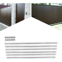 Zahnstange Für Schiebetore Zahnstange Aus Stahl Für Schiebetore, Verzinkt, 6 Meter Lang, Modul 4, 30 x 12 mm Zahnstangen Für Schiebetorantrieb Schiebetor